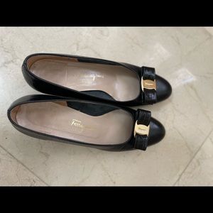 Ferragamo leather shoes